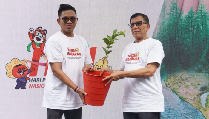 Jasa Marga Berpartisipasi dalam Gerakan Penanaman 100 Ribu Bibit Pohon