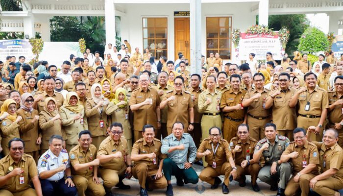 Pimpin Apel, Pj. Gubernur Adhy Minta Jaga Budaya Kerja CETTAR dan Tingkatkan Capaian Kinerja