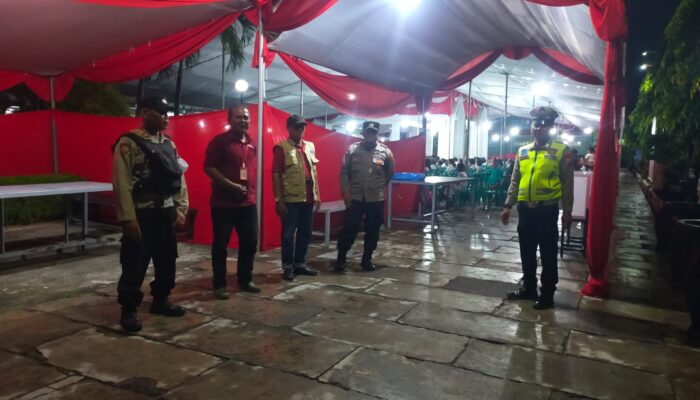 Pastikan Keamanan di Hari Paskah, Polsek Mojoroto Polres Kediri Kota Gerakkan Anggota