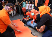 BPBD Surabaya Perkuat Pengetahuan dan Ketangguhan Masyarakat Lewat Simulasi Kebencanaan