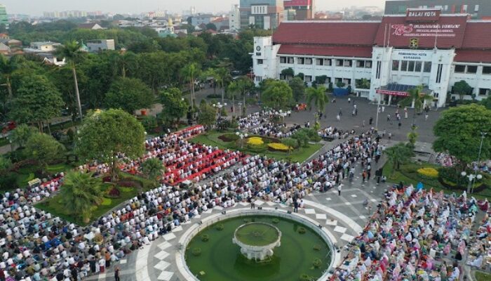 Wali Kota Eri Cahyadi Bersama Keluarga Dijadwalkan Shalat Id di Taman Surya