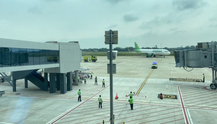 Bandara Dhoho Kediri Resmi Dibuka, Pesawat Komersil Citilink Landing Perdana