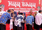 Wali Kota Eri Cahyadi dan Wakil Wali Kota Armuji Gelar Halal Bihalal Bersama 22.900 Guru SD-SMP se-Surabaya