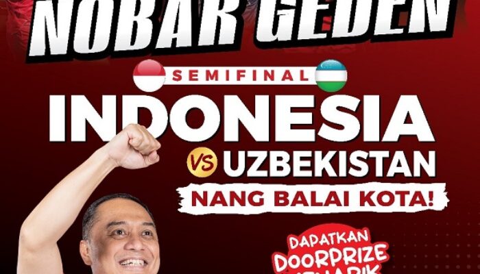 Kerjasama dengan MNC Group, Wali Kota Eri Cahyadi Gelar Nobar di Balai Kota Surabaya