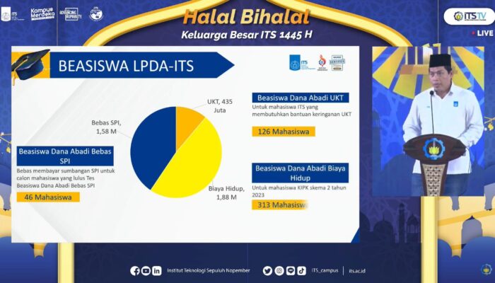 Perolehan Naik 300 Persen, ITS Targetkan Kenaikan Penerima Beasiswa