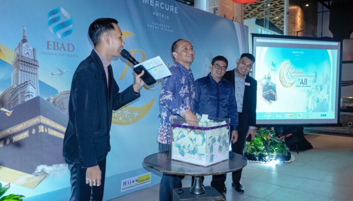 Mercure Surabaya Grand Mirama Undi Grand Prize Umroh dari Ebad Wisata