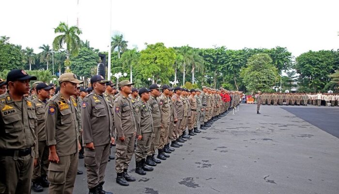 Satpol PP Surabaya Kerahkan 427 Personel Dukung Pengamanan Nobar di Gelora 10 November