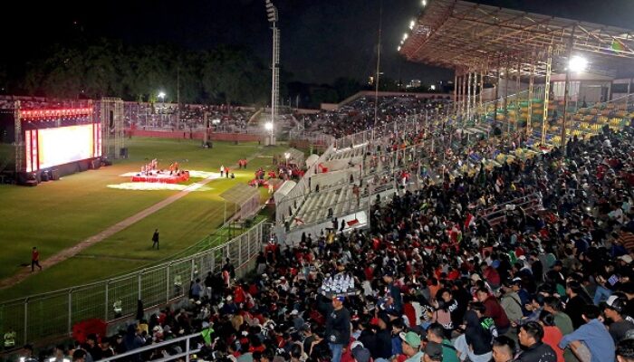 Nobar Piala Asia U-23, Puluhan Ribu Suporter Padati Stadion G10N Dukung Timnas Indonesia