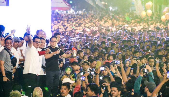 Pj. Gubernur Adhy Lepas 5.000 Peserta Soma Night Run