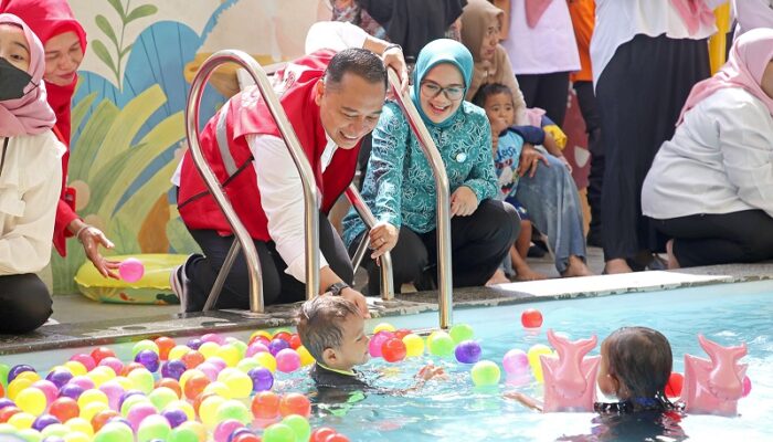 Kolam Renang “Tirta Bunda” Resmi Beroperasi, Wali Kota Eri: Untuk Penanganan Stunting