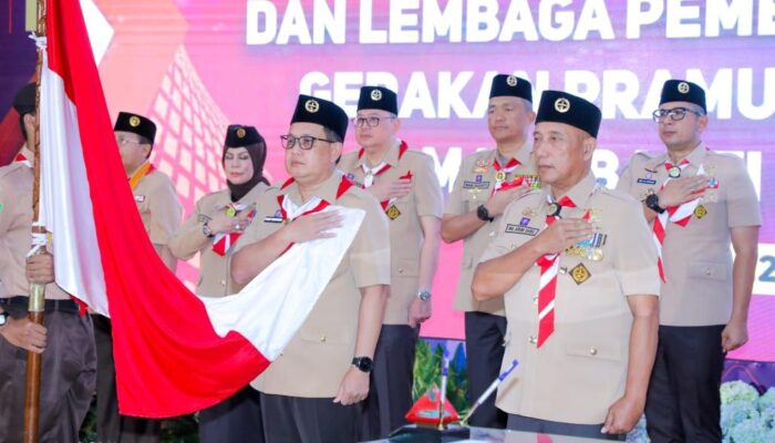 Pj Gubernur Adhy Sebut Pramuka Ikut Berperan dalam Kemajuan Pembangunan Jatim