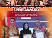 Pemprov dan Kabupaten/Kota di Jatim Raih Predikat 10 Terbaik Digital Government Award SPBE Summit 2024