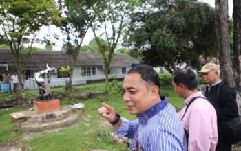 Wali Kota Eri Pugar Tugu Surabaya di Kota Balikpapan, Jadi Tetenger Semangat dan Guyub Rukun Warga