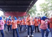 Semarakkan HJKS ke-731, Ratusan Peserta “Line Dance Bareng Nang Tunjungan” Surabaya