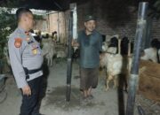 Antisipasi Pencurian Hewan Ternak di Jelang Idul Adha, Polsek Mojoroto Kediri Kota Intensifkan Patroli Malam