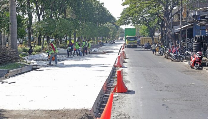 Betonisasi Segmen 7-8 Dupak Rukun Capai 22 persen, Pemkot Surabaya Targetkan Selesai Agustus 2024