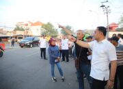Wali Kota Eri Sidak Pelebaran Jalan di Simpang Lima Keputih
