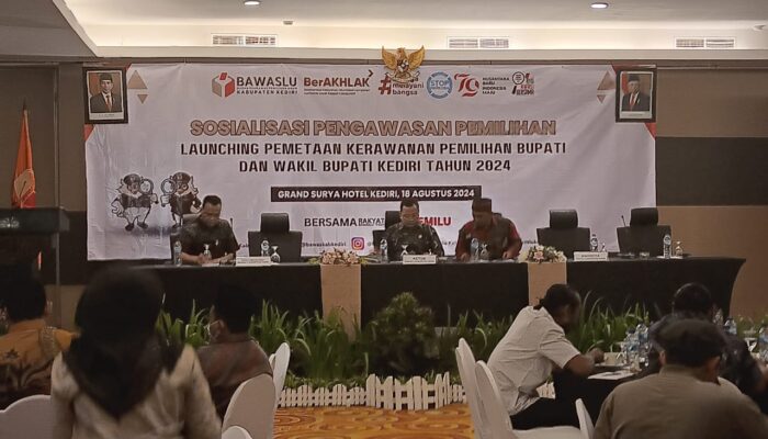 Bawaslu Kediri Gelar Sosialisai Pemilukada 2024