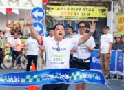 Pj. Gubernur Adhy Lepas 1.600 Pelari Surabaya QRIS Run 2024