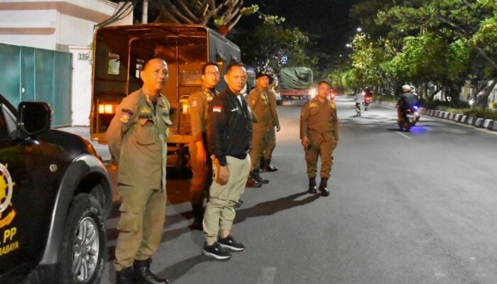 Gencar Lakukan Patroli, Satpol PP Surabaya Amankan 10 Anak Balap Liar