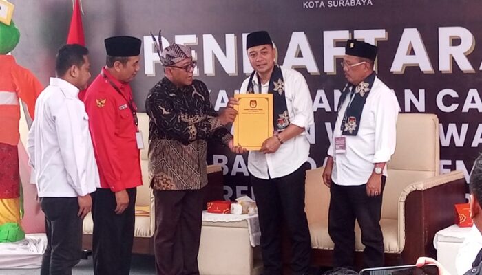 ErJi Jadi Paslon Tunggal, Pengamat: Pilwali Surabaya 2024 Selesai