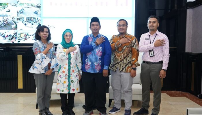 Terima Audiensi KPU Surabaya, PJs Wali Kota Bahas Penetapan DPT Pilkada 2024