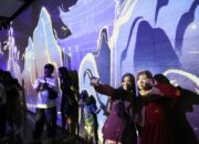 Pameran Seni Visual LUMIORA di Alun-Alun Surabaya, Beri Pengalaman Baru Masyarakat Nikmati Video Mapping