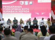 Beri Pengarahan Forkopimcam, PJs Wali Kota Surabaya Tekankan Keamanan dan Ketertiban Jelang Pilkada