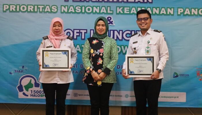 Kolaborasi Pemkot Surabaya dan BPOM Kawal Program Nasional Keamanan Pangan Terpadu