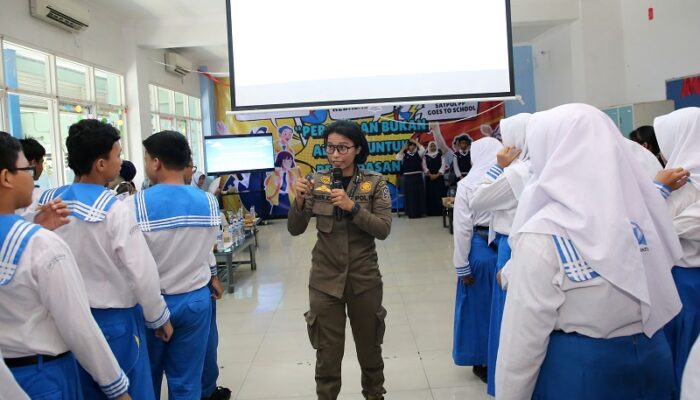 Wujudkan Zero Bullying di Lingkungan Sekolah, Satpol PP Goes To School Sosialisasi Bahaya Kenakalan Remaja