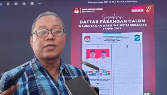 Besok Gelar Acara Debat Publik, KPU Surabaya: Kolom (Kotak) Kosong Nomer Urut 2