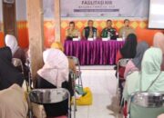 Bantu Peningkatan Usaha Mikro, Satgas TMMD 122 Kodim 0809/Kediri dan Dinas Koo-UKM Jatim Gelar Penyuluhan UMKM