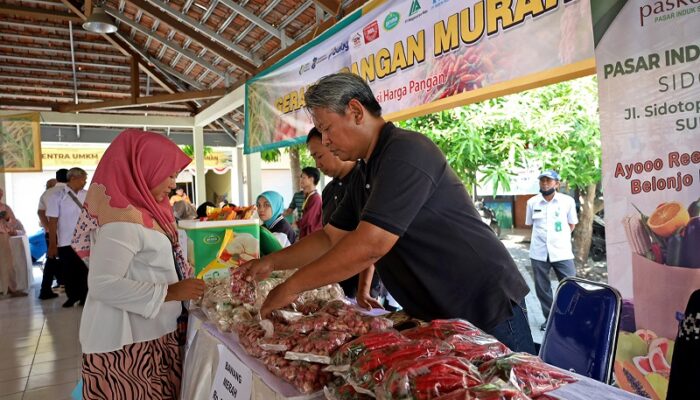 Pemkot Surabaya Rutin Gelar Gerakan Pangan Murah, Warga Merasa Terbantu