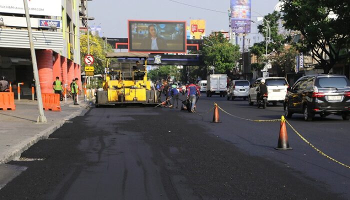 Jelang Musim Hujan, Pemkot Surabaya Kebut Proyek Saluran dan Infrastruktur Jalan