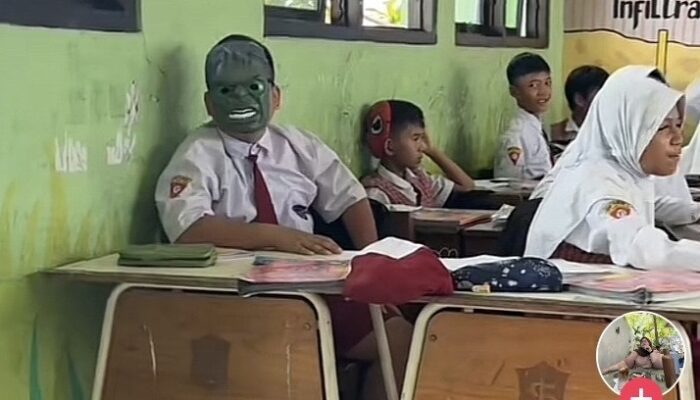 Viral Video Murid Pakai Topeng Hindari Mencontek, Kadispendik Surabaya: Guru Sudah Dibekali Metode Pembelajaran yang Inovatif dan Kreatif