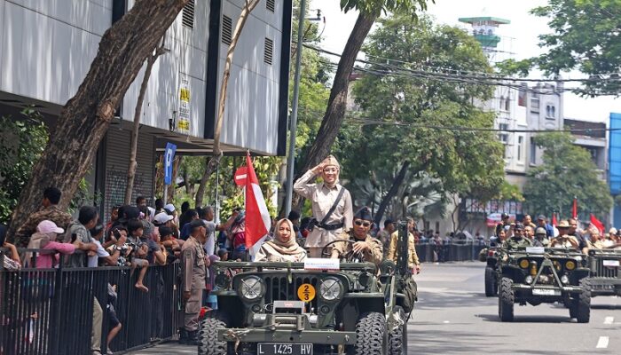 Pemkot Surabaya Gelar Parade Juang 2024, Pertahankan Semangat Kepahlawanan