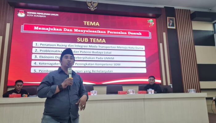 Debat Publik Pilwali 2024 Kedua Akan Digelar, Ini Harapan KPU Surabaya