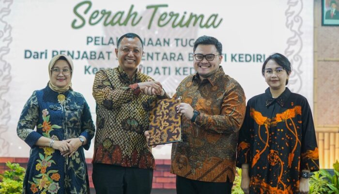 Masa Cuti Kampanye Berakhir, Mas Dhito Terima Kembali Jabatan Bupati Kediri dari Pjs 