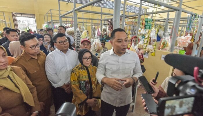 Wali Kota Eri Cahyadi Ubah Stigma Pasar Tradisional dari Kesan Kumuh jadi Bersih dan Modern