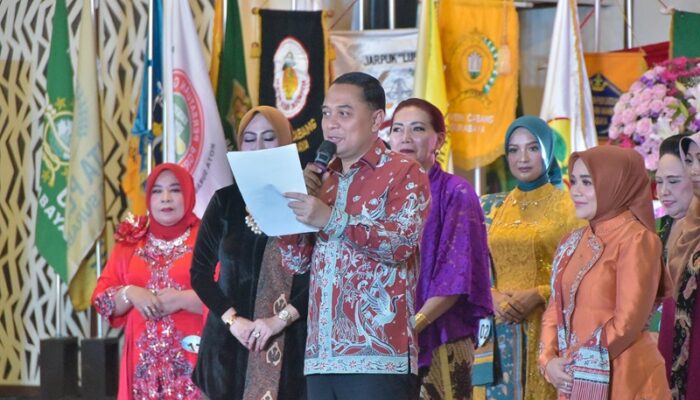 Peringatan HUT ke-58 GOW Surabaya, Wali Kota Eri Cahyadi Ajak Tingkatkan IPM bersama Wanita Inspiratif