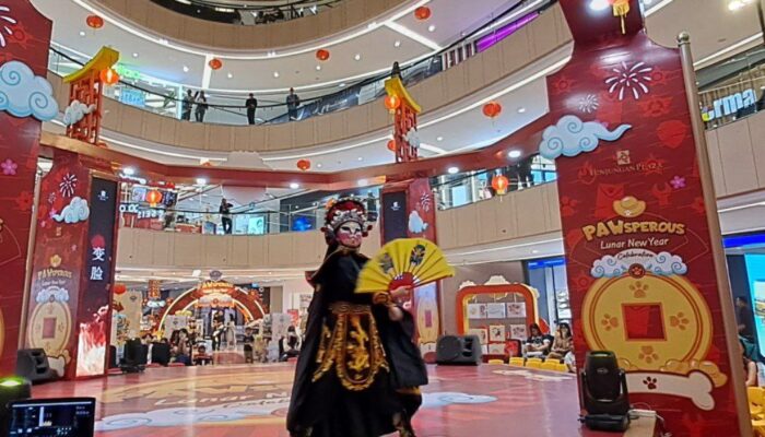 Imlek Seru di Tunjungan Plaza dengan Paw Patrol dan Bian Lian Show