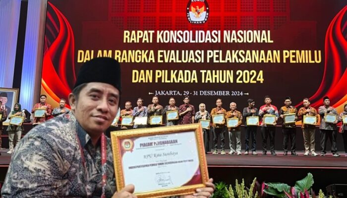 KPU Surabaya Kembali Raih Penghargaan Nasional, Kali ini Sabet 2 Kategori Sekaligus