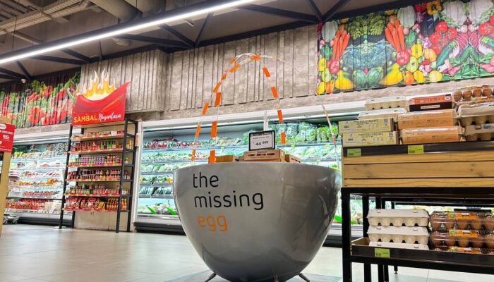 The Missing Egg : Kampanye Unik Cegah Stunting di The Foodhall Grand Indonesia