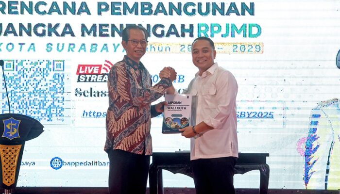 Gelar RKPD 2026 dan RPJMD 2026-2029, Pemkot Surabaya Susun Rencana Strategis Penyelesaian Tujuh Prioritas Pembangunan