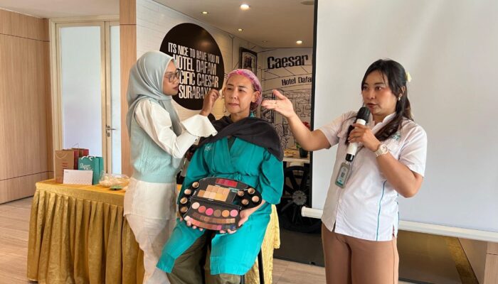 Dafam Pacific Caesar Surabaya Gelar Beauty Class with Hanny Rini MUA Surabaya