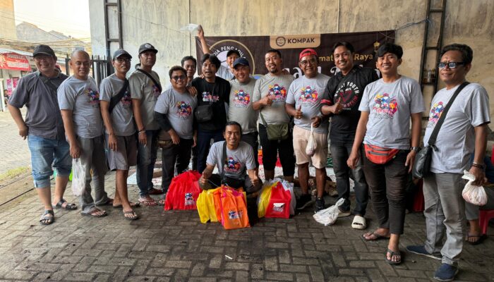 Begini Kegiatan Rutin Jurnalis KOMPAK di Agenda Tahunan Idul Adha