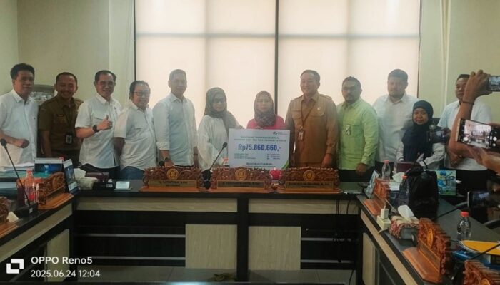 DPRD Surabaya Gelar Rakor dan Penyerahan Santunan BPJS Ketenagakerjaan ke Ahli Waris