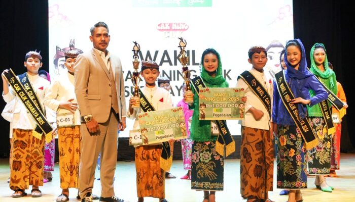 Lahirkan Generasi Emas dan Berbudaya, Pemilihan Cak dan Ning Cilik Kota Surabaya Kembali Digelar