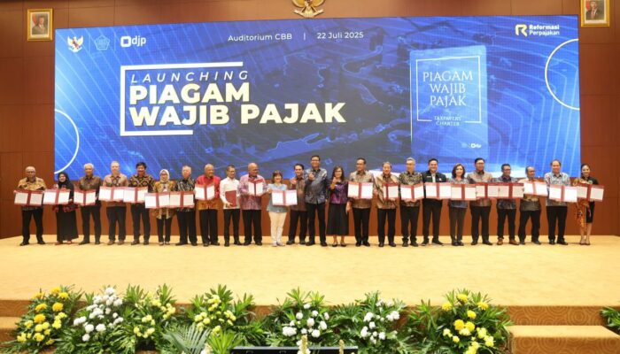 Wujudkan Transparansi, DJP Resmikan Piagam Wajib Pajak