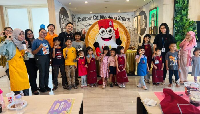 Ibu & Anak Berkreasi di Dapur Bersama Dafam Pacific Caesar